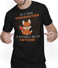 Produktbild von T-Shirt mit Mann Süßes Füchse Mädchen Fuchs Jungen Spruch Kindergeburtstag