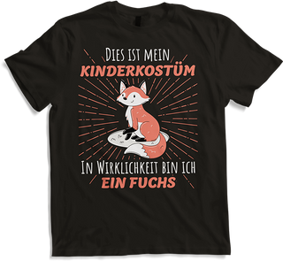 Produktbild von T-Shirt Süßes Mädchen Füchse Jungen Fuchs Spruch Kindergeburtstag