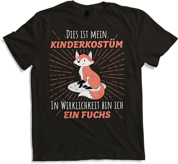 Produktbild von T-Shirt Süßes Mädchen Füchse Jungen Fuchs Spruch Kindergeburtstag