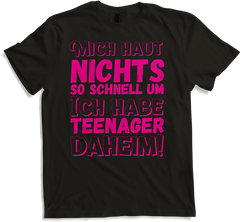 Produktbild von T-Shirt Teenager Daheim Freche Mütter Sprüche Mama Spruch Jugendlich