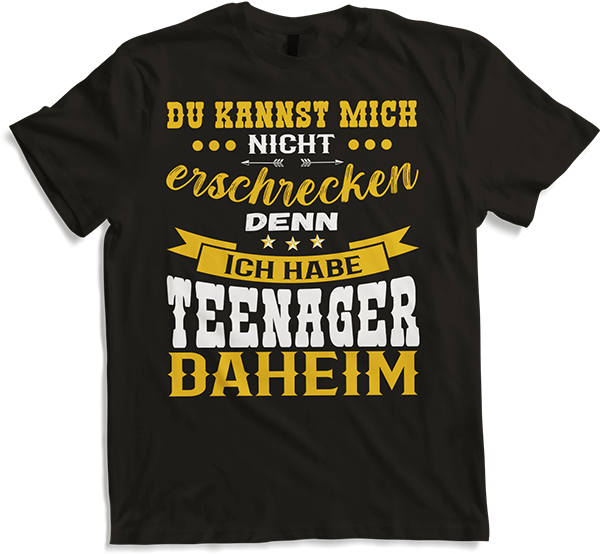Produktbild von T-Shirt Teenager & Väter Sprüche Dad Papa Vatertag Vater Spruch