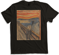 Produktbild von T-Shirt The Hunger Cat Western Art The Scream Skrik Cats Der Schrei
