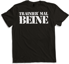 Produktbild von T-Shirt Trainier mal Beine Diskopumper Beintraining Squats Legday