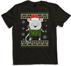 Produktbild von T-Shirt Ugly Christmas for Pet Rat Owners Funny Fancy Rat Motiv