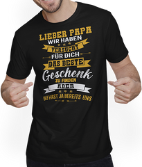 Produktbild von T-Shirt mit Mann Väter Sprüche | Stolzer Vater Spruch für Dad Papa Vatertag