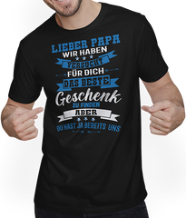 Produktbild von T-Shirt mit Mann Väter Sprüche | Stolzer Vater Spruch für Dad Papa Vatertag