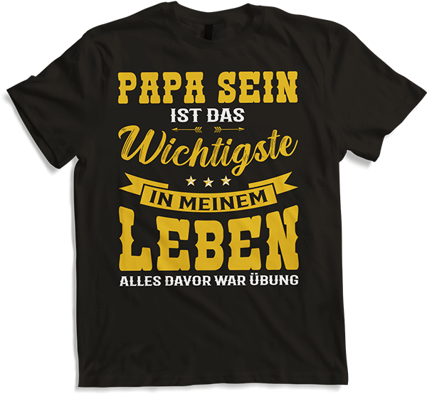 Produktbild von T-Shirt Väter Sprüche | Stolzer Vater Spruch für Dad Papa Vatertag