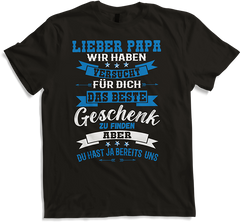 Produktbild von T-Shirt Väter Sprüche | Stolzer Vater Spruch für Dad Papa Vatertag
