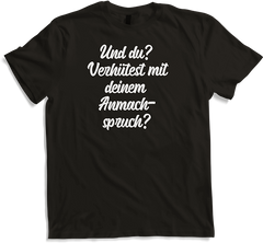 Produktbild von T-Shirt Verhütest mit Anmachspruch? Freches Frauen Lustiges Spruch