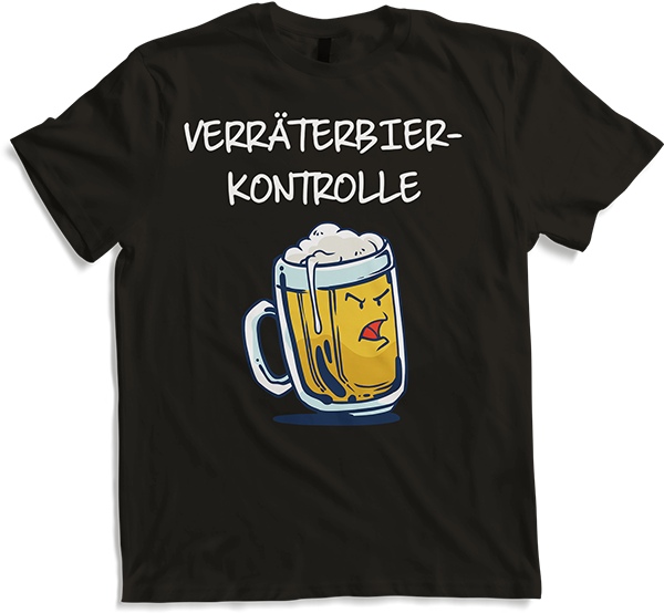 Produktbild von T-Shirt Verräterbierkontrolle Konzerte Open Air Lustiges Festival