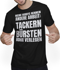 Produktbild von T-Shirt mit Mann Versauter Sexspruch Sexwitz Anmachspruch Anmach Sprüche