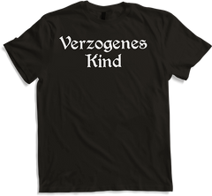 Produktbild von T-Shirt Verzogenes Kind Goth Dark Wave Batcave Frauen Gothic Spruch