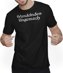 Produktbild von T-Shirt mit Mann Wandelndes Ungemach Gothic Batcave Freches Mädchen Spruch