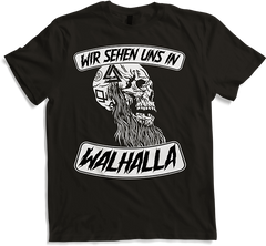 Produktbild von T-Shirt Wir sehen uns in Walhall Odin Wotan Thor Wikinger Nordmann