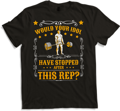 Produktbild von T-Shirt Your Idol Deadlift Powerlifting Muscle Body Builder Spruch