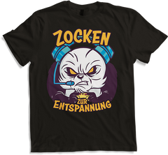 Produktbild von T-Shirt Zocken zur Entspannung Gamer Nerd Panda PC Computer Games