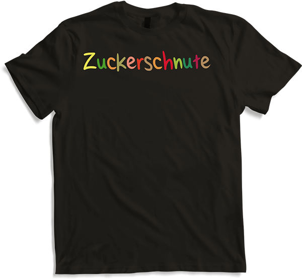 Produktbild von T-Shirt Zuckerschnute Freche Frauen Teenager Mädchen Sprüche