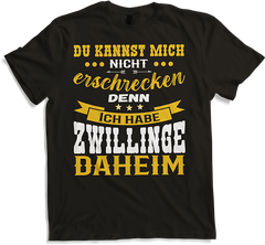Produktbild von T-Shirt Zwillinge & Väter Sprüche Dad Papa Vatertag Vater Spruch