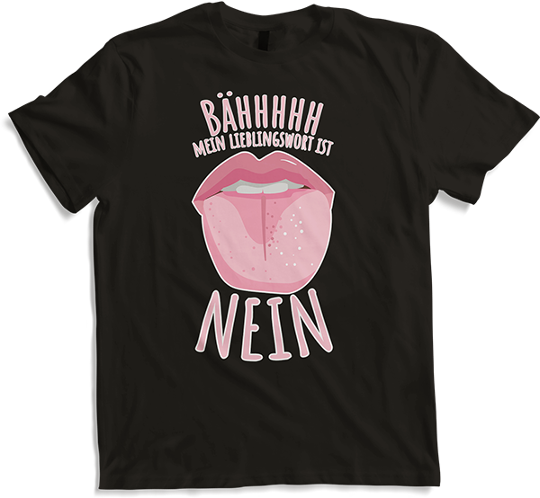 Ugh, favorite word "no," tongue out, cheeky saying, teenager