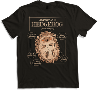 Anatomy Of A Four-Toed Hedgehog Saying