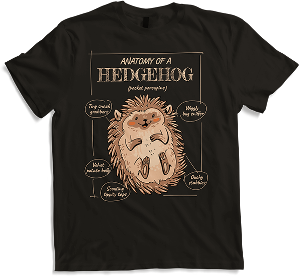 Anatomy Of A Four-Toed Hedgehog Saying
