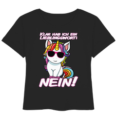 Lieblingswort Nein! | Frauen Bio T-Shirt - Womens Organic Lightweight T-Shirt