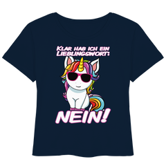 Lieblingswort Nein! | Frauen Bio T-Shirt - Womens Organic Lightweight T-Shirt