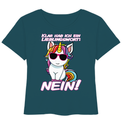 Lieblingswort Nein! | Frauen Bio T-Shirt - Womens Organic Lightweight T-Shirt