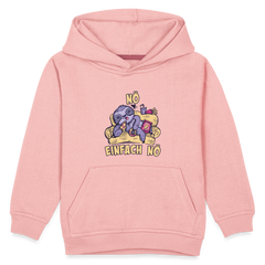 Faultier Pizza Nö einfach nö Kinder Premium Hoodie - Kristallrosa