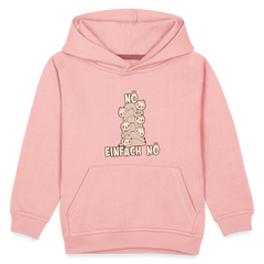 Faultier Faultierstapel Nö Einfach Nö Kinder Premium Hoodie - Kristallrosa