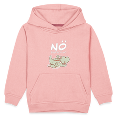 Drache Nö Einfach Nö Kinder Premium Hoodie - Kristallrosa