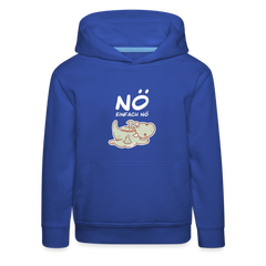 Drache Nö Einfach Nö Kinder Premium Hoodie - Royalblau