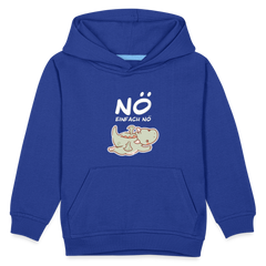 Drache Nö Einfach Nö Kinder Premium Hoodie - Royalblau