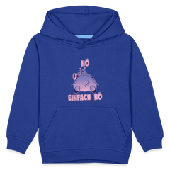 Flusspferd Nö Einfach Nö Kinder Premium Hoodie - Royalblau