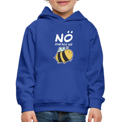 Hummel Nö Einfach Nö Kinder Premium Hoodie - Royalblau