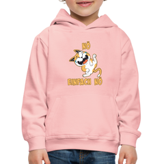 Katze Nö Einfach Nö Kinder Premium Hoodie - Kristallrosa