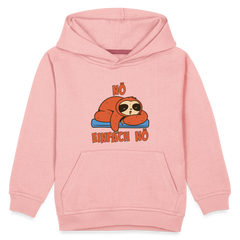 Faultier Nö Einfach Nö Kinder Premium Hoodie - Kristallrosa