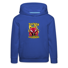 Monster Zocken zur Entspannung Kinder Premium Hoodie - Royalblau