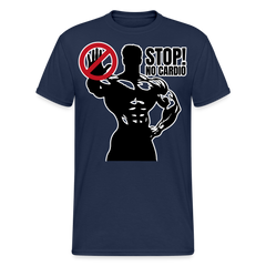 No Cardio Powerlifter Strongman Bodybuilder Gewichtheber | Männer T-Shirt - Navy
