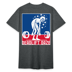 Deadlift Daze | Männer T-Shirt - Dunkelgrau meliert