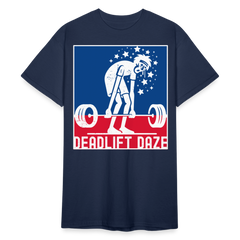 Deadlift Daze | Männer T-Shirt - Navy