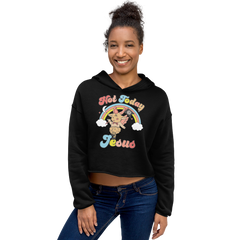 Satanisten Crop Hoodie Produktbild