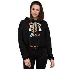 Satanisten Crop Hoodie Produktbild