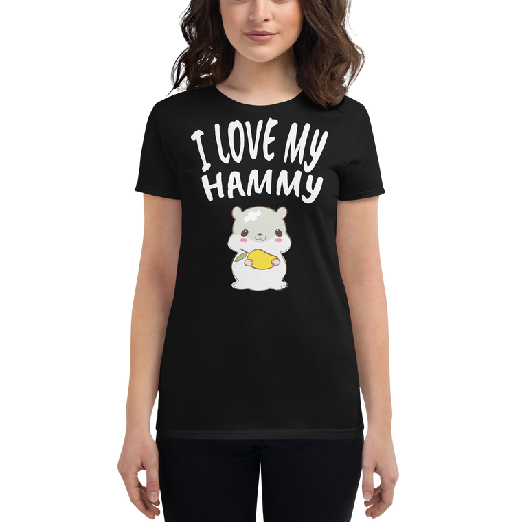 I Love My Hammy | Frauen T-Shirt