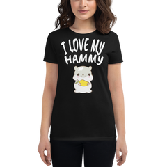 I Love My Hammy | Frauen T-Shirt