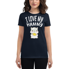 I Love My Hammy | Frauen T-Shirt