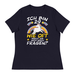 29 Einhorn | Lockeres Damen-T-Shirt