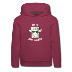 Lustiger Sprüche Kinder Hoodie mit süßem Tier für Mädchen und Jungs