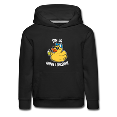 Lustiger Sprüche Kinder Hoodie mit süßem Tier für Mädchen und Jungs