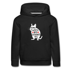 Lustiger Sprüche Kinder Hoodie mit süßem Tier für Mädchen und Jungs